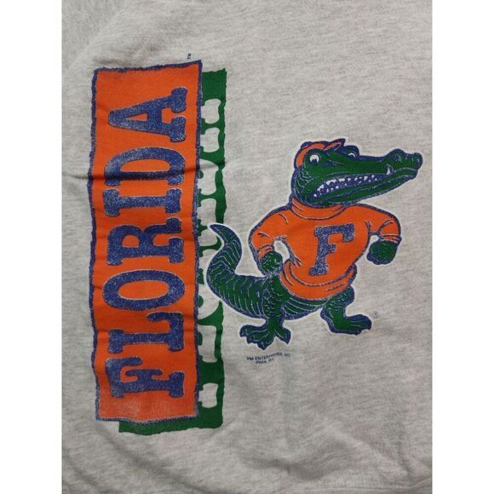 Vintage 90s Florida Gators Crewneck Sweatshirt Pullover Mens Large - Picture 3 of 8